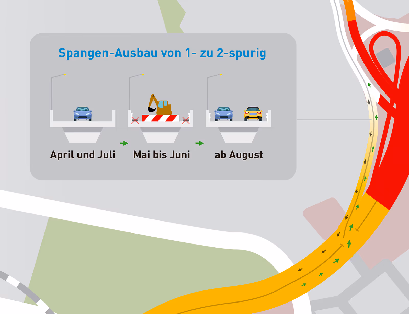 Karte Mai Spange